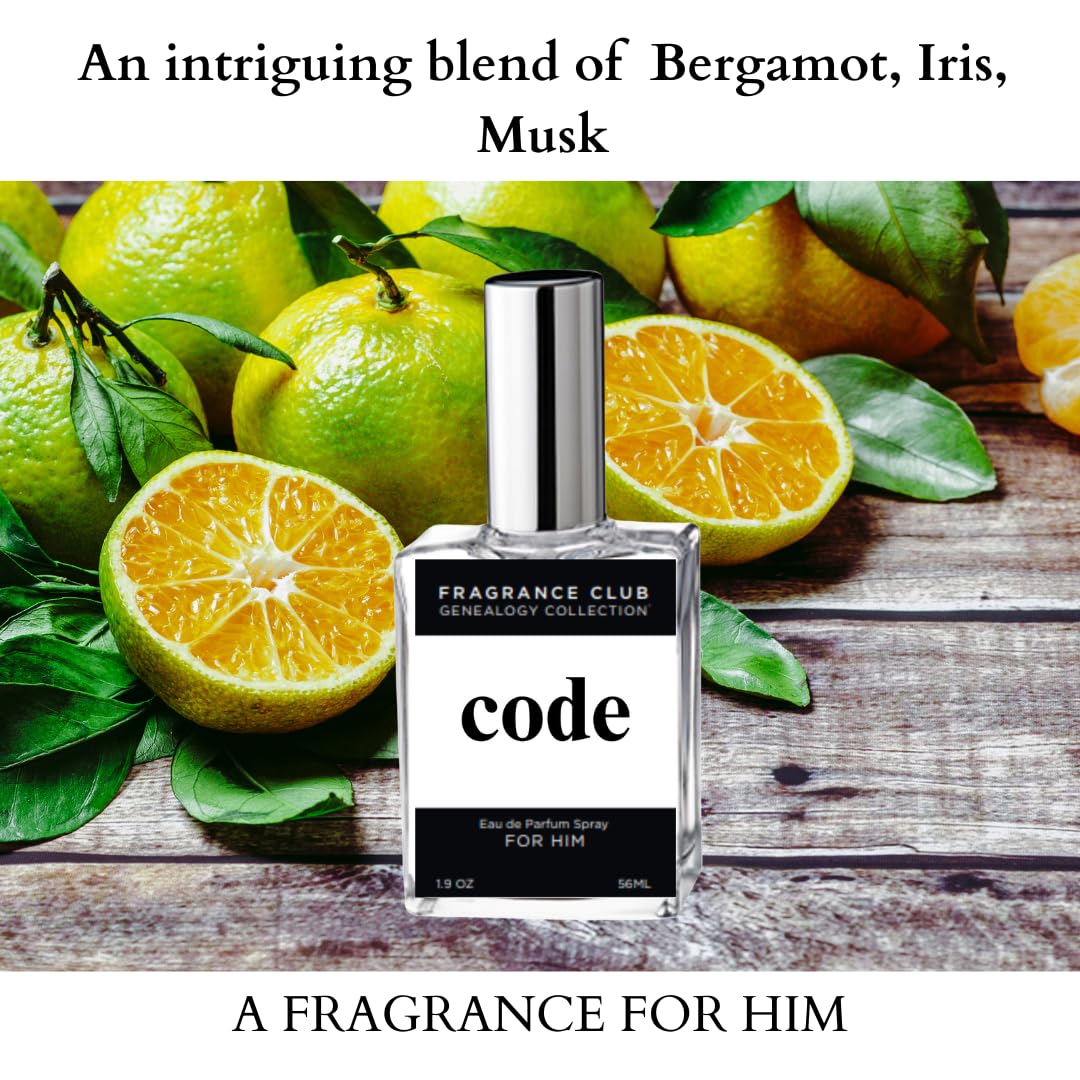 Code 1.9 fl. oz. EDP, Long Lasting Parfum for Men with Bergamot, Clary Sage and Musk, a seductive fragrance that eludes confidence. image 3 of 5 B0DNG81P87