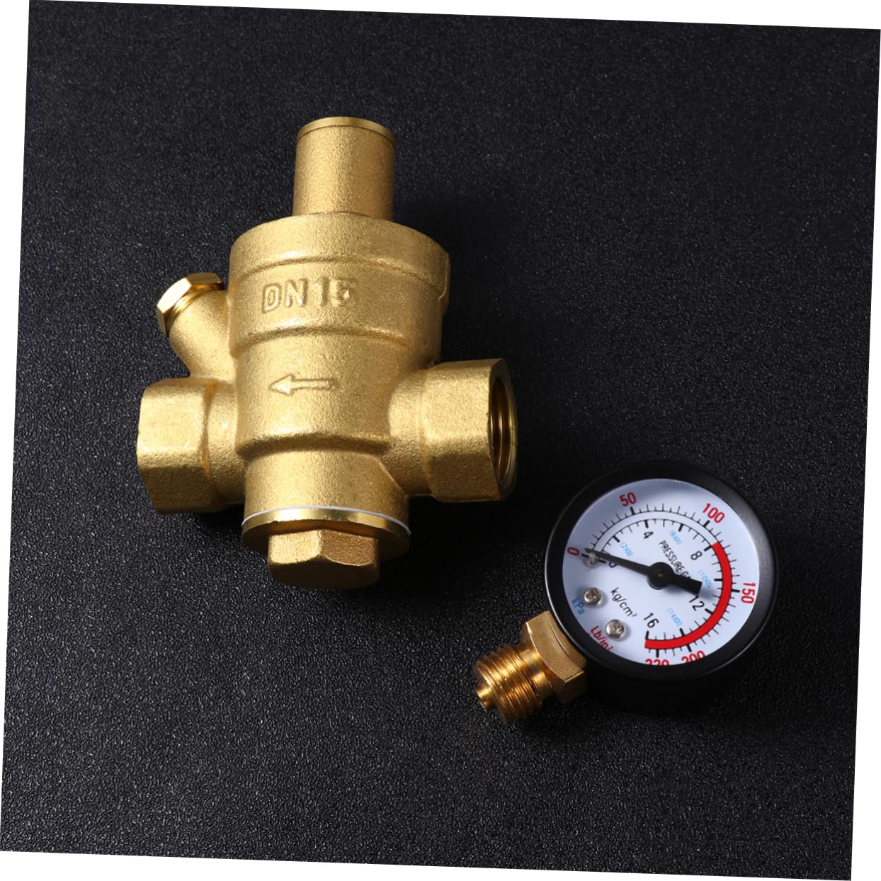 Regulador De Presión De Agua De Latón De Manómetro Para Uso Doméstico Solución Para Flujo Rápido y Protección De Filtros
