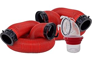 Valterra EZ Coupler 20-Foot RV Sewer Hose Kit