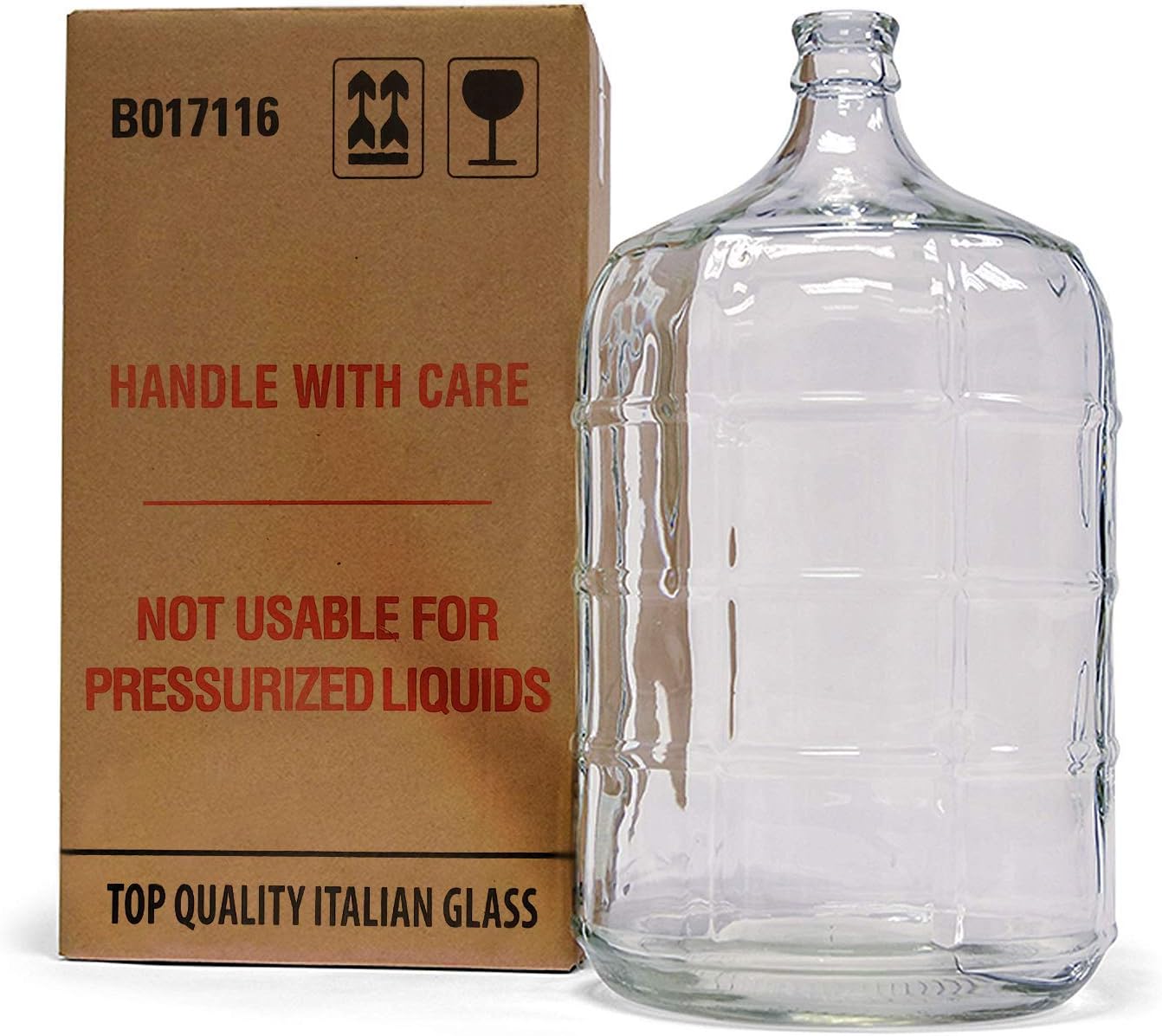 HomArt Glass Water Jug - 5 Gallon