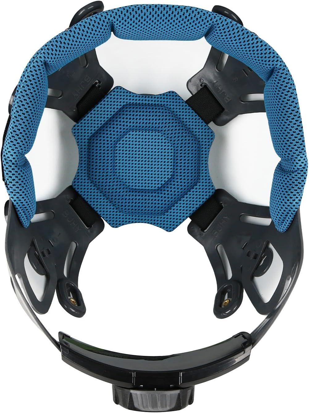 GREEN DEVIL Hard Hat Replacement Suspension with Padded Sweatband and Top Pad for E-Matrix Fiberglass Hardhats