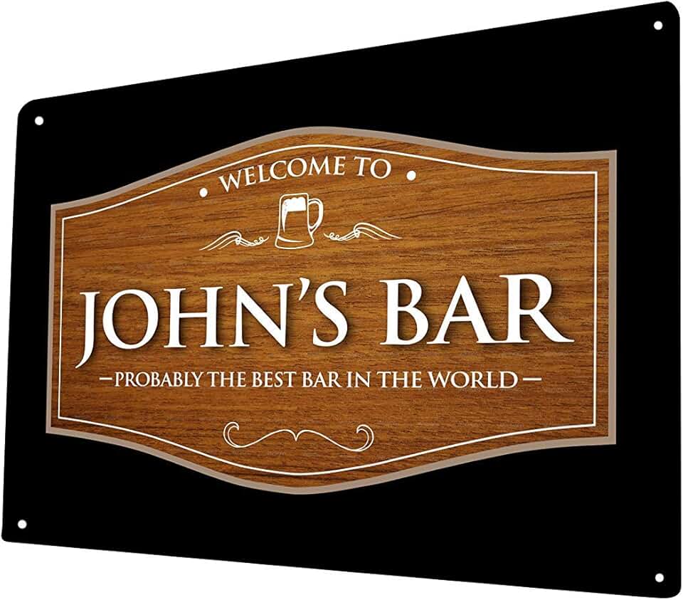 Personalised Bar Signs Ireland at Matthew Heck blog