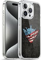 Vista 38 de Head Case Designs Funda de gel suave con licencia oficial de la WWE American Nightmare Flag Cody Rhodes Graphics compatible con Apple iPhone 7