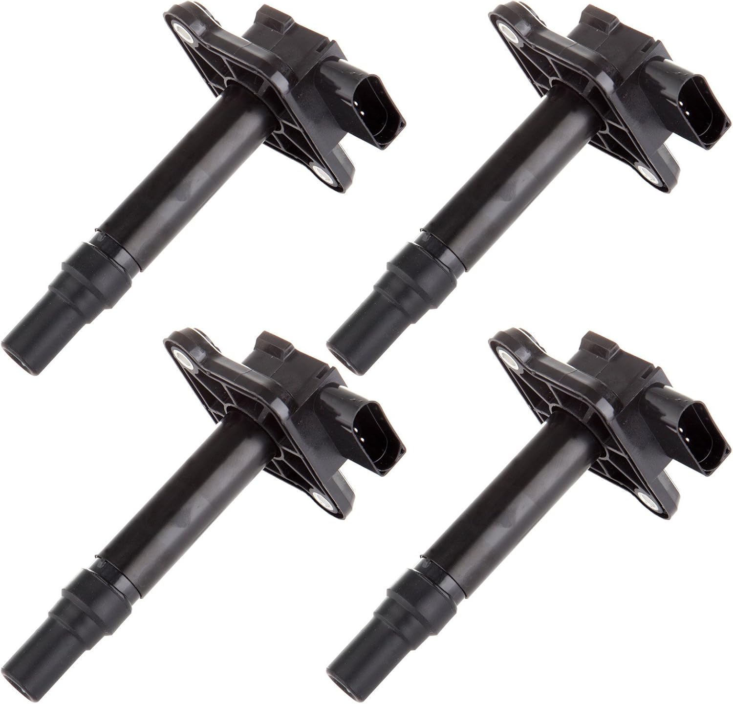 ECCPP Ignition Coils for Aud-i A4/Aud-i A6 Quattro/Aud-i A8/Aud-i A8 Quattro/Aud-i RS6/Aud-i TT/Volkswage-n Beetle 1997 1998 1999 2000 2001 2002 2003 2004 2005 2006 2007 Replacement