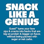 Quest Protein Cheese Crackers, 10 gr Protein Snack, Low Carb 4 counts (Spicy Cheddar)