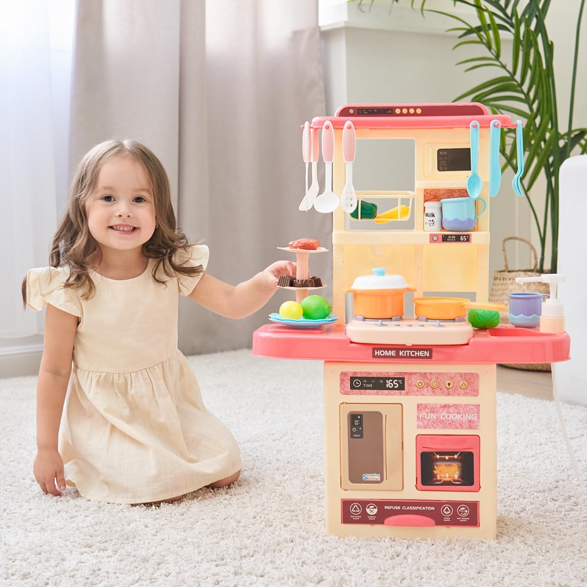Replay Kids Cozinha Infantil Super Chef com Som e Efeito - ReplayKids, Multicor