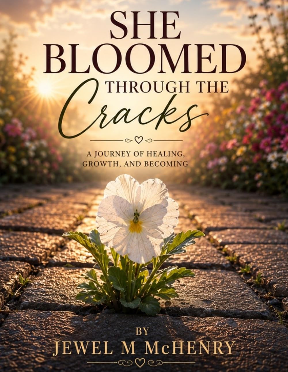 She Bloomed Through the Cracks: Poems on Faith, Survival, Softness, and Rising Again