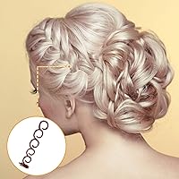 Vista 6 de WILLBOND 14 piezas de herramientas de trenzado de cabello, kit de accesorios de peinado con mini bandas de goma para cabello francés, herramienta