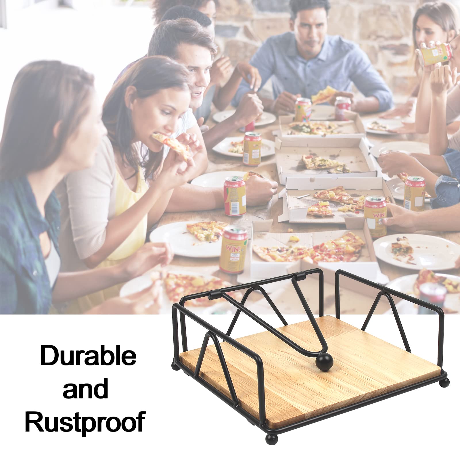 Porte-Serviettes En Métal En Forme D'Algues, Porte-Serviettes Pour Table, Distributeur De