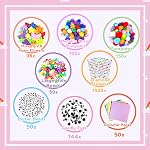 Arts and Crafts Supplies for Kids Crafts Kit with Pipe Cleaners DIY Crafts for Kids Art School Supplies Materials All in Crafting Box Craft Supply Set Gifts for Kid Girls Boys Age 4-8, 8-12