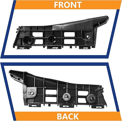 Miniatura 40 de BXZ Parachoques delantero soporte soporte soporte refuerzo par para Ford Fusion 2010 2011 2012