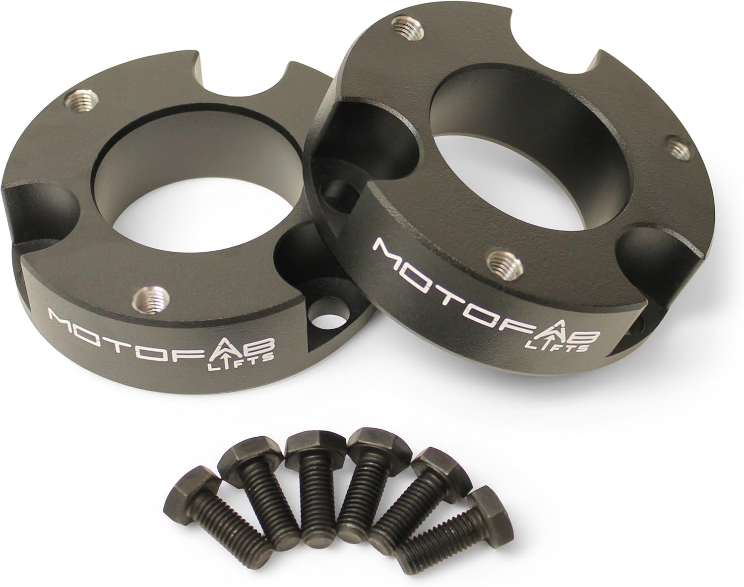 05TACO-2.5 MotoFab Lifts 2.5 inch Front Leveling Lift Kit compatible with Toyota Tacoma FJ Cruiser Billet MADE IN USA
