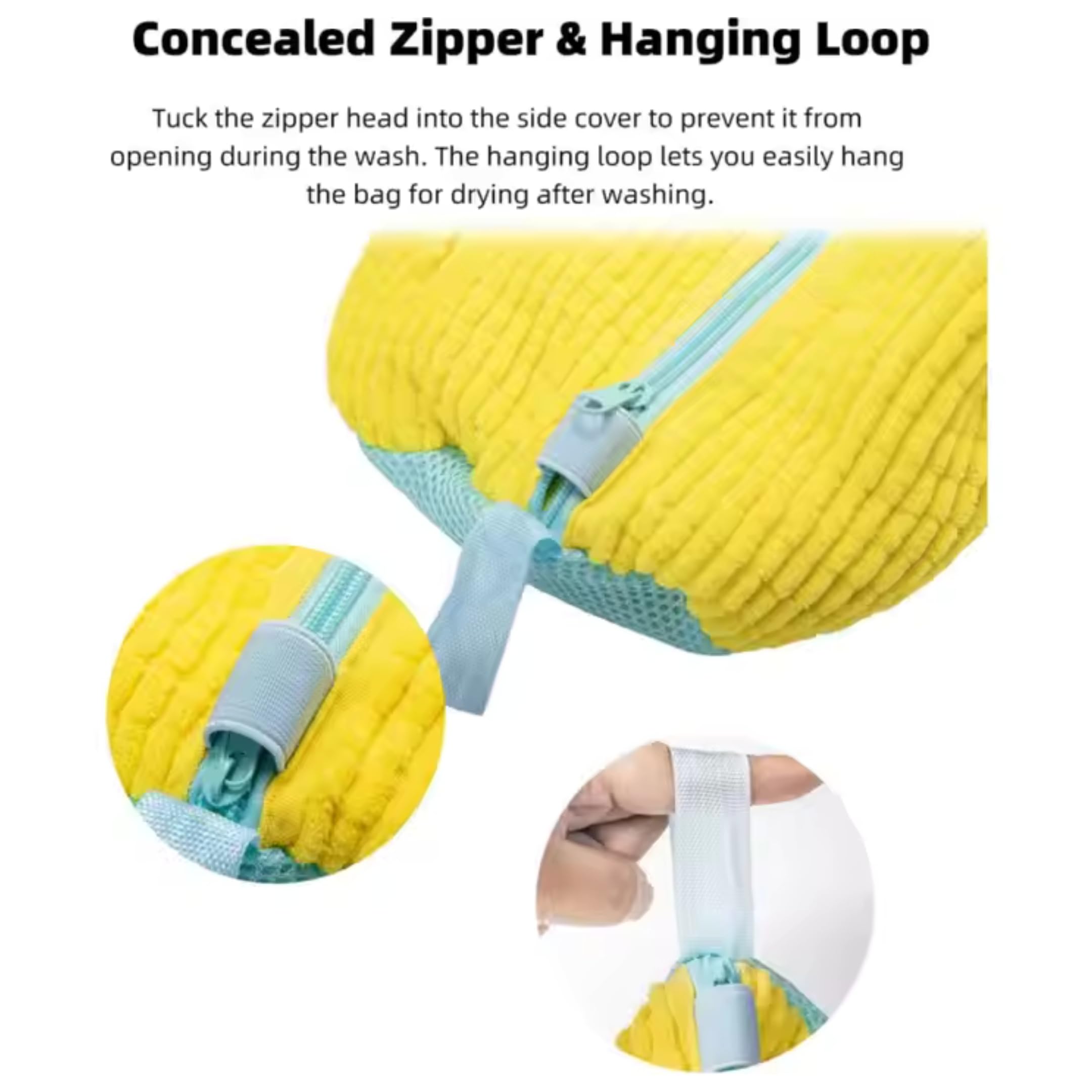 Bolsas para lavar zapatos, paquete de 2 fundas de malla reutilizables para lavar tenis, zapatos de tenis y prendas delicadas, bolsa de lavado de zapatos con cubierta de cremallera, la mejor bolsa de