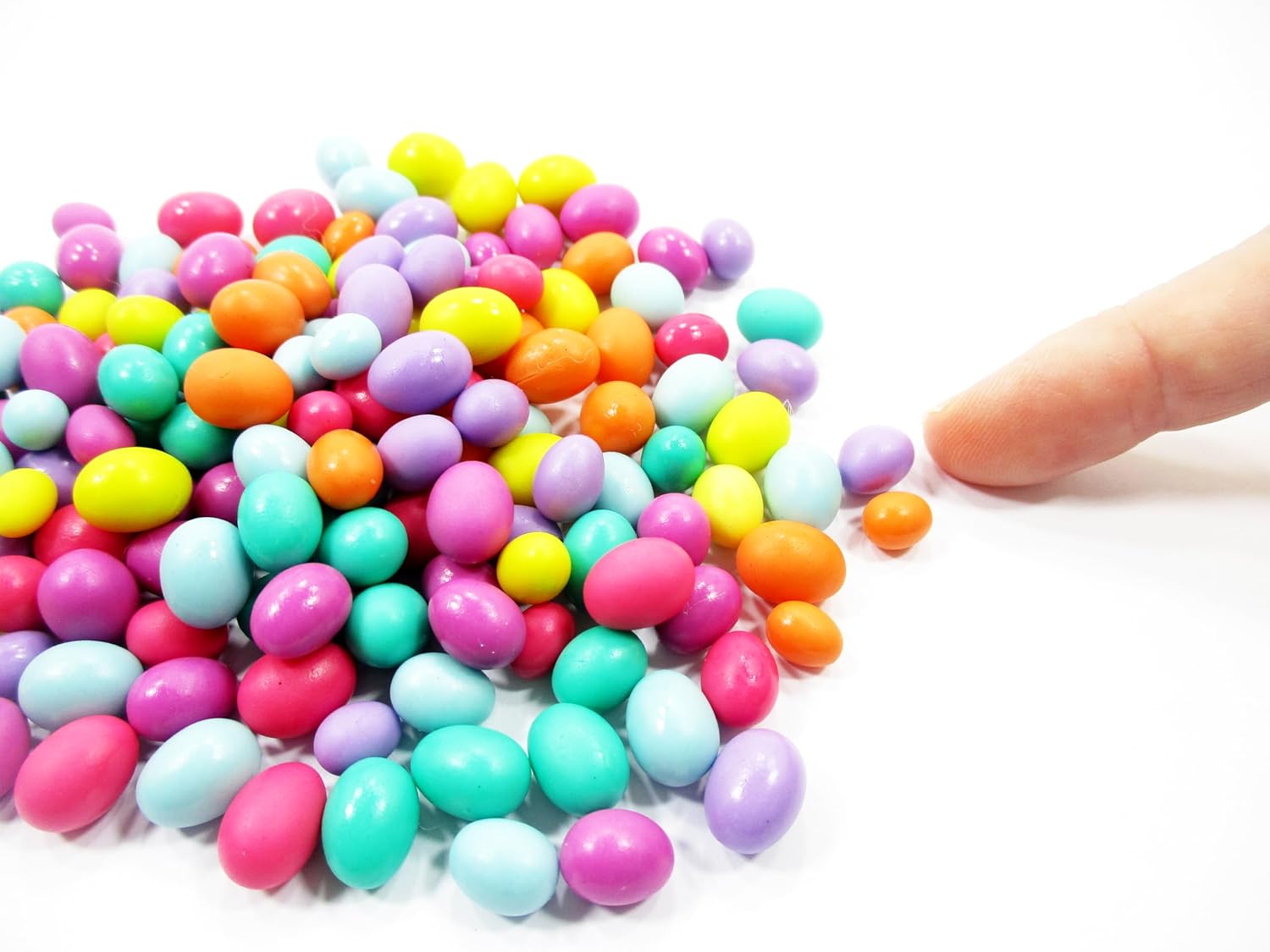 1:12 Miniature Easter Egg Lot 10 Dollhouse Mixed Color Tiny Easter Egg Supply 16956