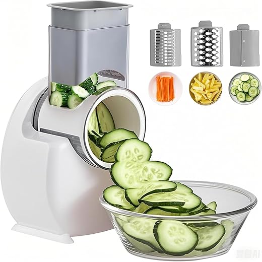 Electric Cheese Grater and Vegetable Slicer
