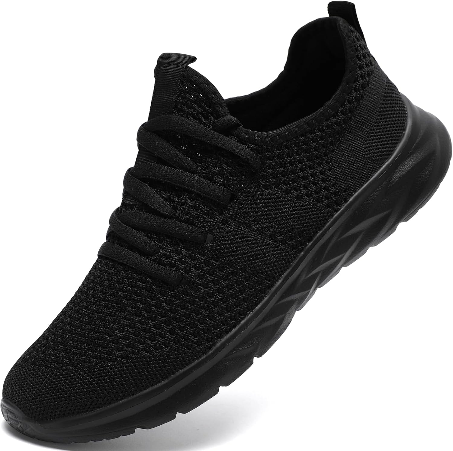 Womens Running Shoes Lightweight Tennis Shoes Slip On Walking Shoes Breathable Sneakers for Gym Travel Work