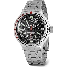 VOSTOK | Classic Amphibian Automatic Self-Winding Russian Diver Wrist Watch | WR 200 m |Fashion | Business | Casual Men's Watches | Model 420640