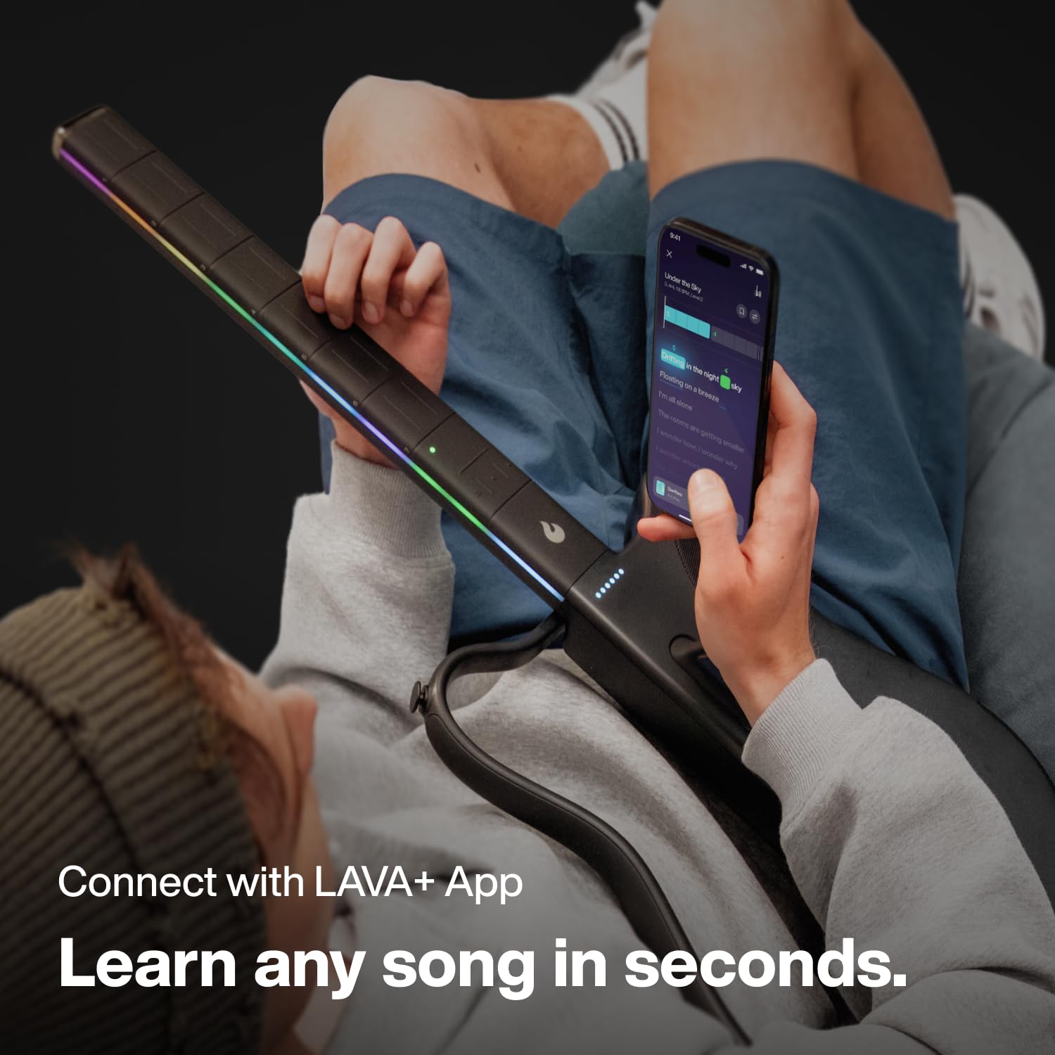 Snapklik.com : GENIE Stringless Smart Guitar, No Strings Attached ...