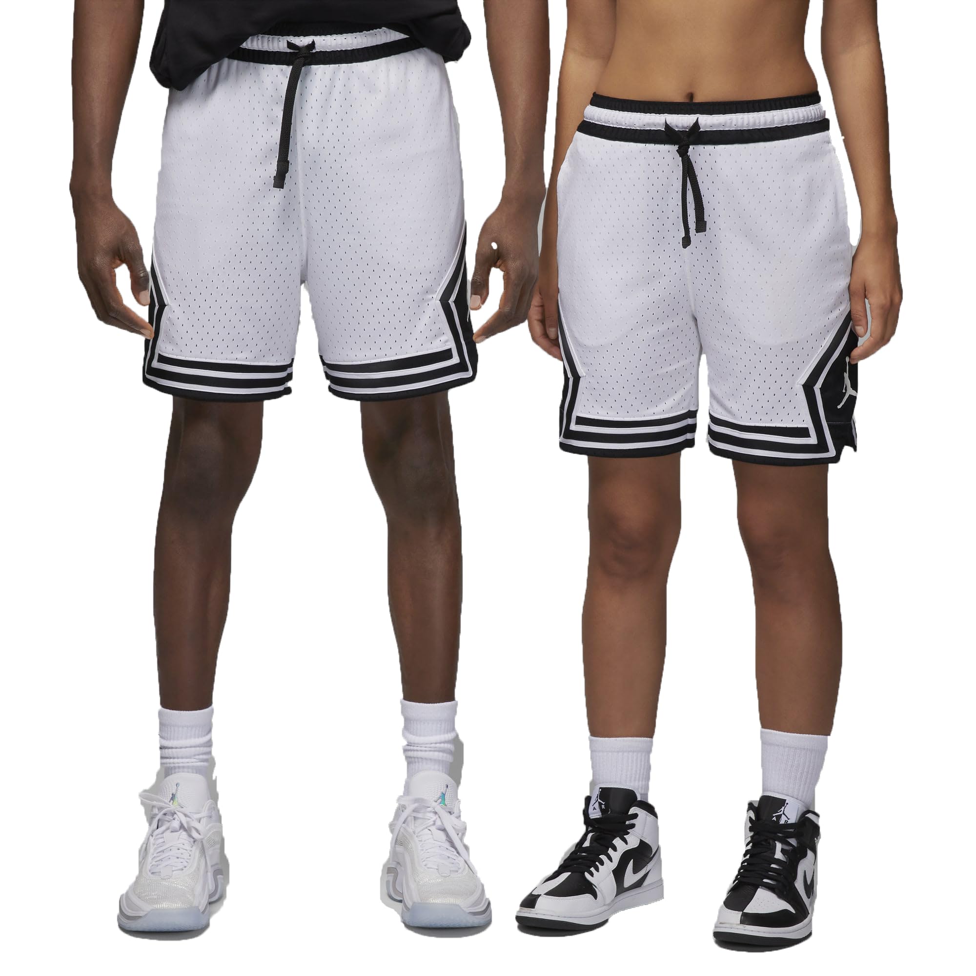 Jordan White Diamond Short C100 Large