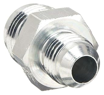 Eaton Aeroquip 2027-6-4S Small Hex Union, JIC 37 Degree End Types, Carbon Steel, 1/4 JICm x 3/8 JICm End Size, NULL Tube OD