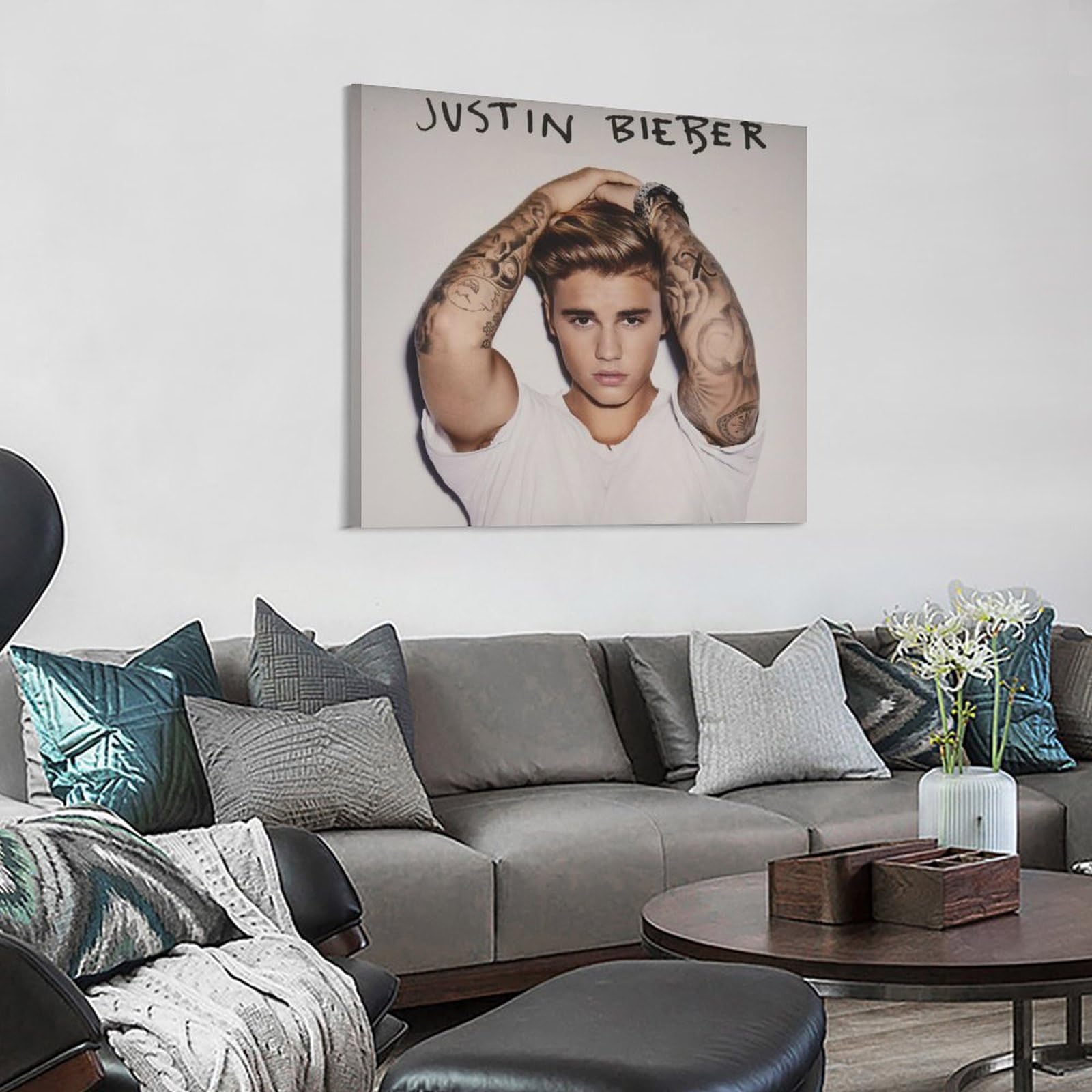 Amazon.co.jp: 有名な歌手ジャスティンビーバー音楽ジャケットポスター
