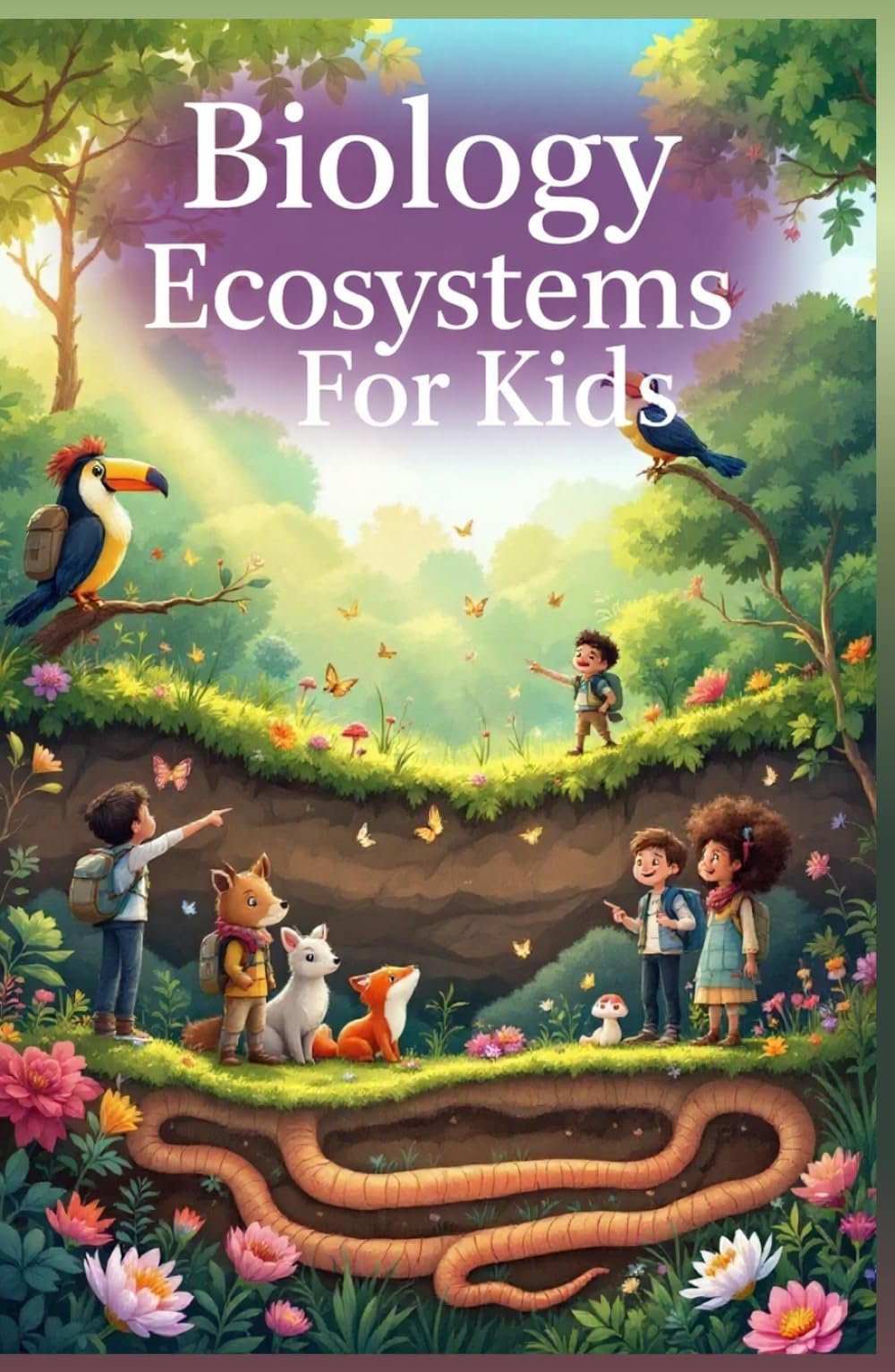 Biology Basic Ecosystems for Kids: Food Chains, Biomes, Habitats, Nutrient Cycles, and How Nature Stays in Balance (Biology Basic For Kids)