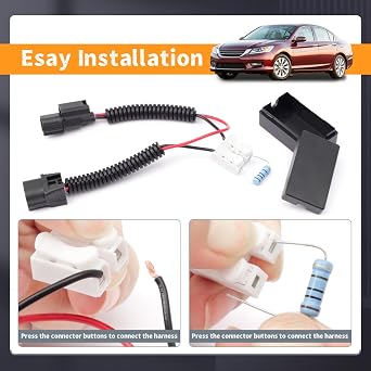 for VCM Muzzler Harness Disable Kit Replacement for Honda 3.5L V6 Engine, Replacement for Acura 2013+, for Pilot 2009+, for Accord 2008+, for Ridgeline 2007+, for Odyssey 2007+