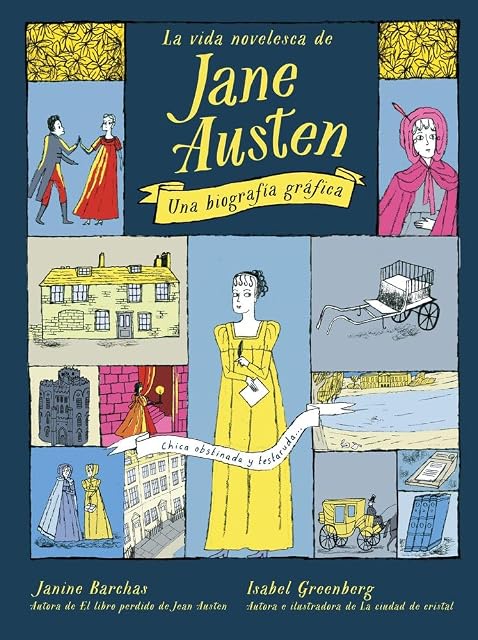 Portada de La vida novelesca de Jane Austen
