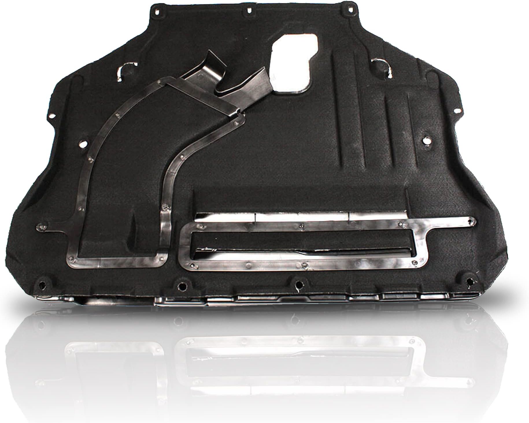 PartsFlow Front Engine Splash Shield Under Cover Compatible with Lincoln MKC 2015-2018 Compatible with Ford Escape 2013-2019 FO1228125