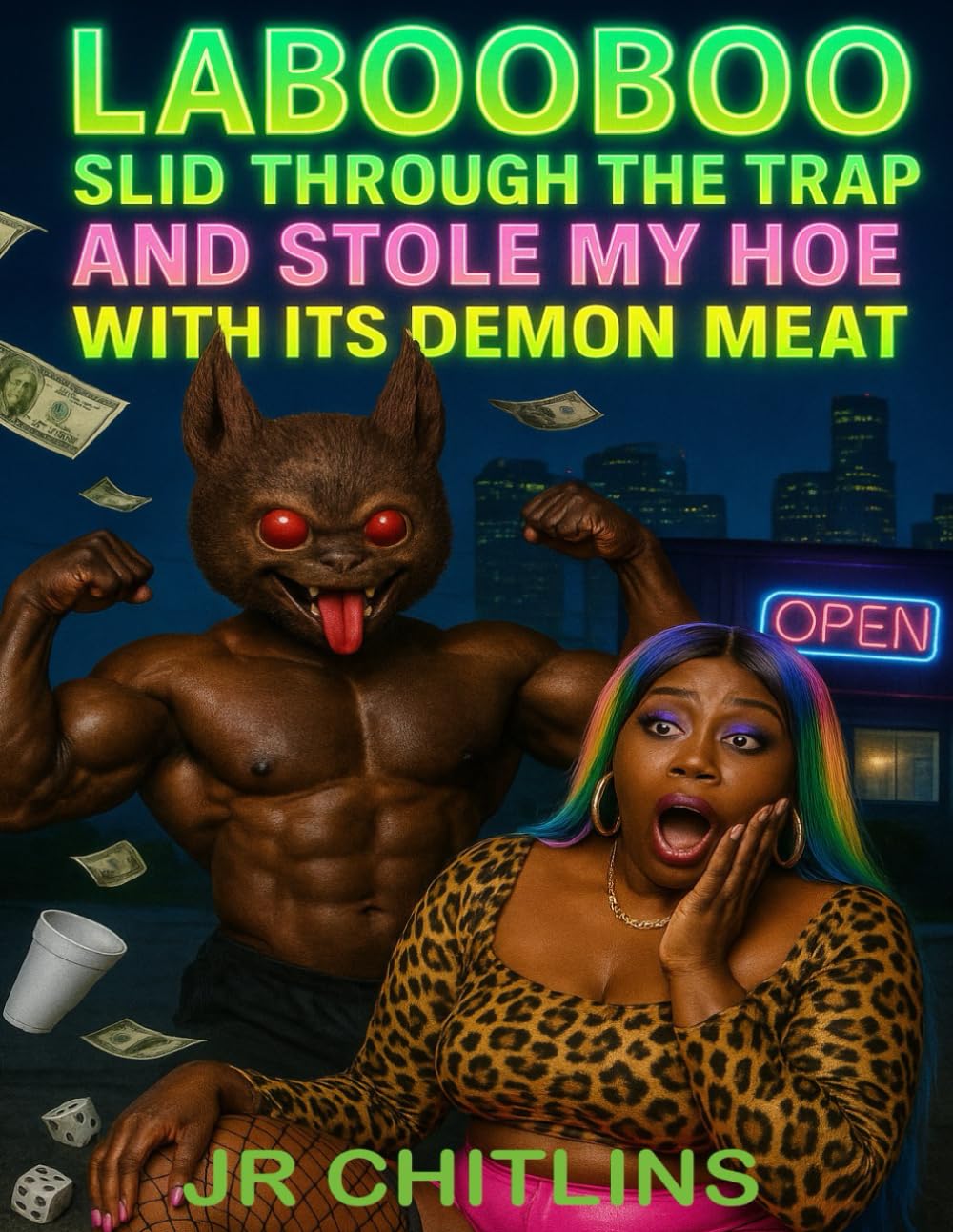 Amazon.com: LABOOBOO SLID THROUGH THE TRAP AND STOLE MY HOE WITH ITS ...