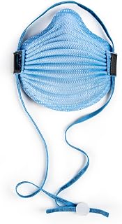 Moldex 4151 N95 AirWave® Disposable Healthcare Surgical Particulate Respirator with Full FLange, Size Small, NIOSH Approved