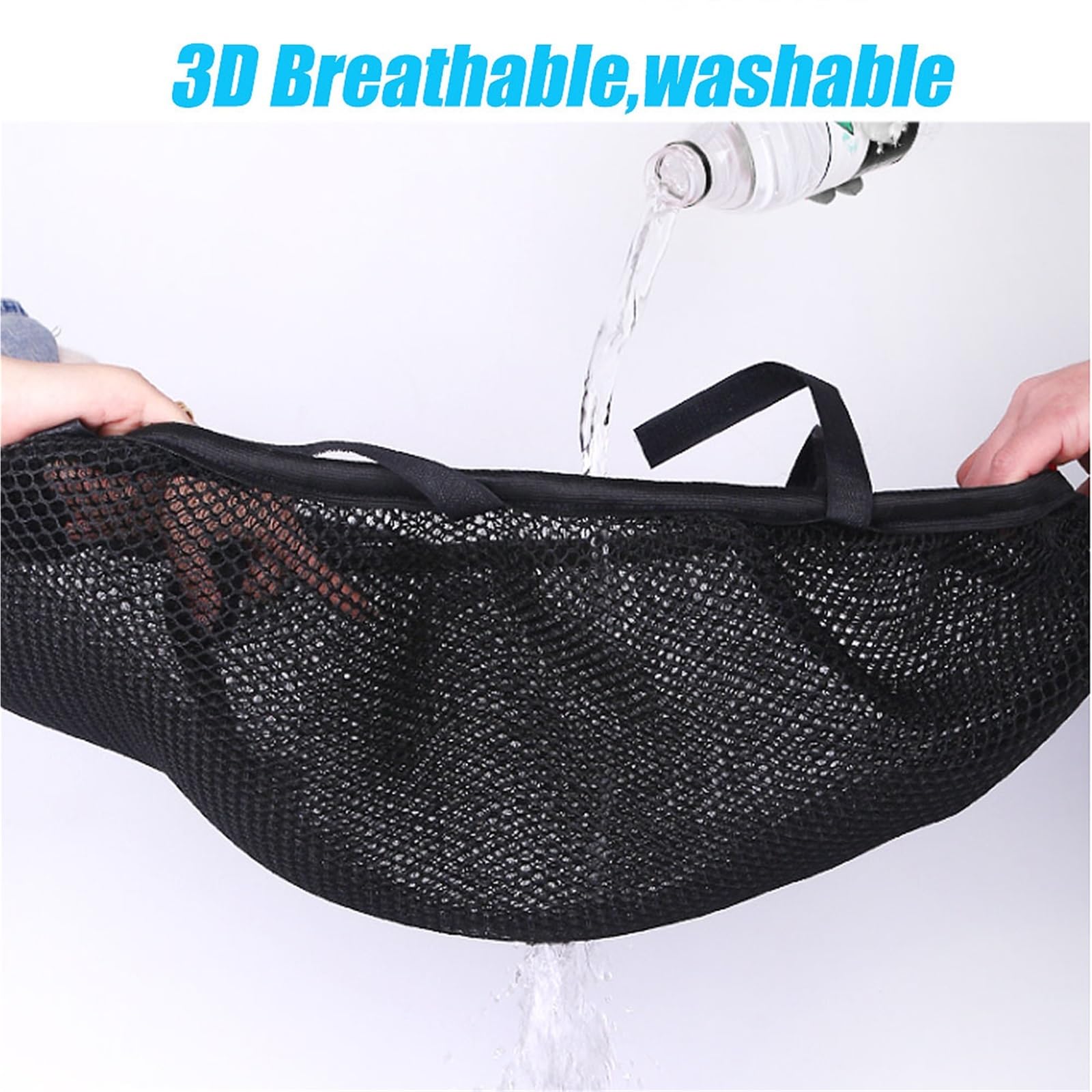 Cuscino Di Protezione In Rete Traspirante Per Solare 3D Per Moto Per Kawasaki J300 J125 Coprisedile In Tessuto Nylon
