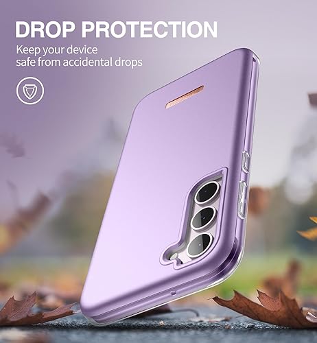 Miniatura 6 de SURITCH Funda para Samsung Galaxy S23, protector de pantalla integrado, protección de doble capa, protección completa, a prueba de golpes,