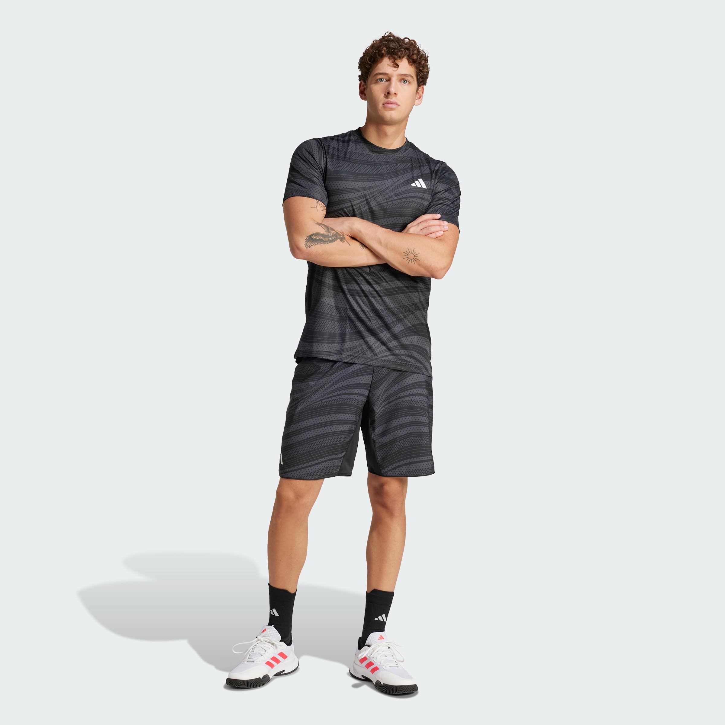 adidas Men's Camiseta Estampada Club Tennis Climacool