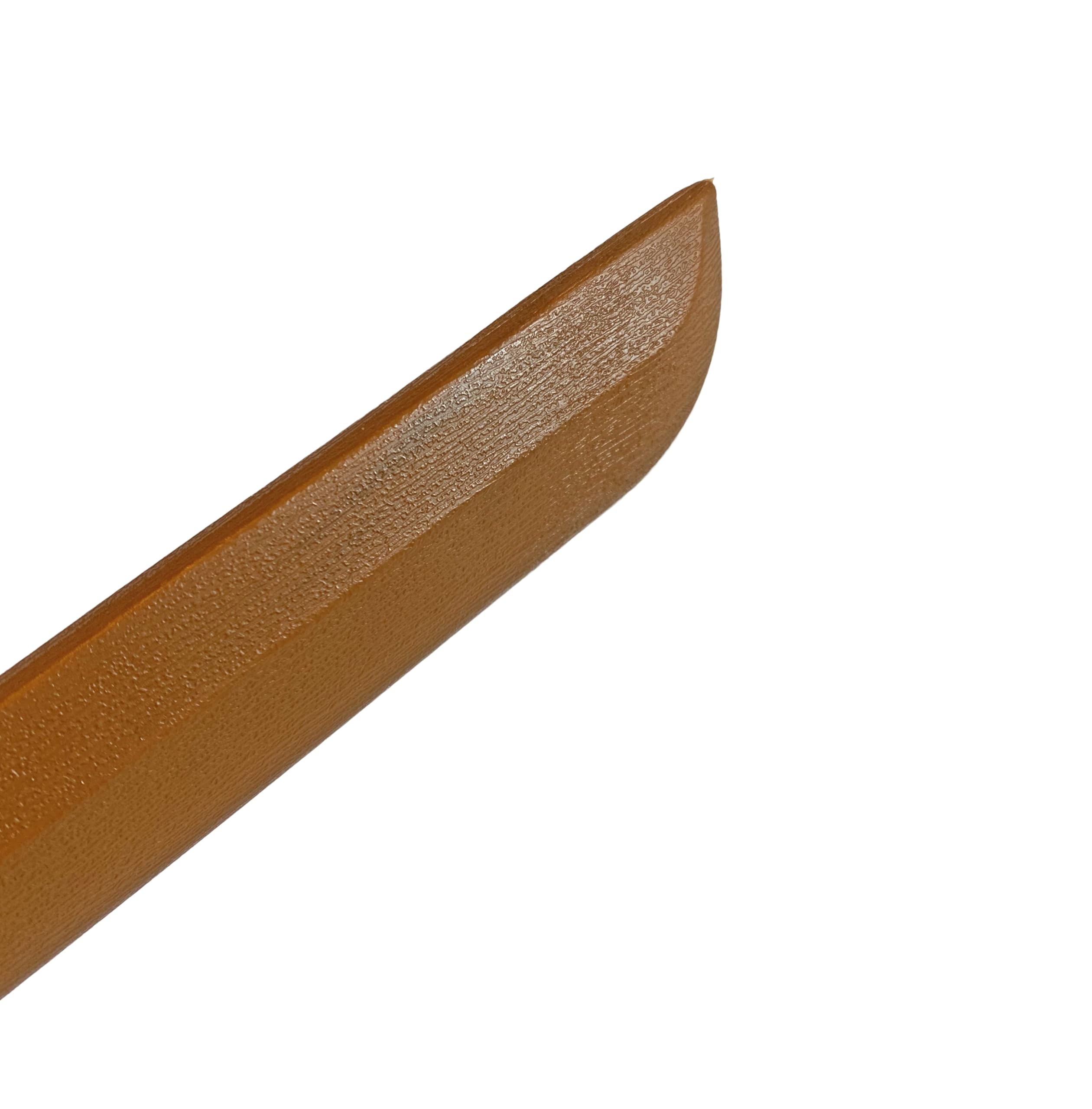 Bokken Katana Épée d'entraînement en TPR Marron 100 cm avec Tsuba Katana Épée d'entraînement Aikido Kobudo