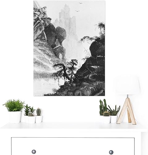 Miniatura 2 de Artery8 Secor - Lienzo decorativo para pared, diseño de paisaje de montaña, 18 x 24 pulgadas