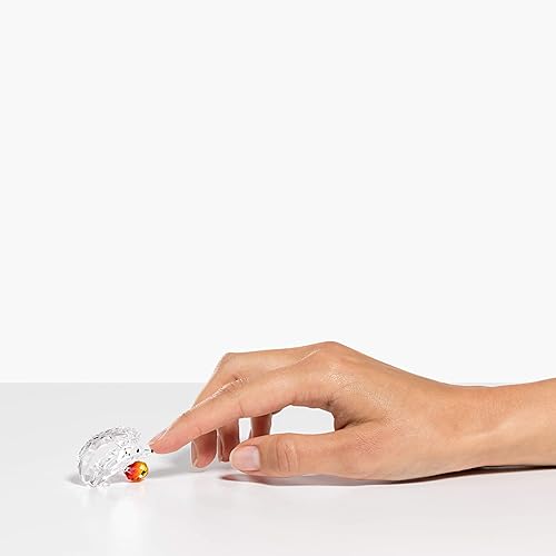 Miniatura 2 de SWAROVSKI Figura decorativa de erizo con manzana 5532203, multicolor claro