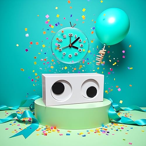 Miniatura 4 de Reloj de escritorio con ojos giratorios novedosos, divertido rastreador de tiempo, divertidos relojes para niños, regalos interesantes para niños,