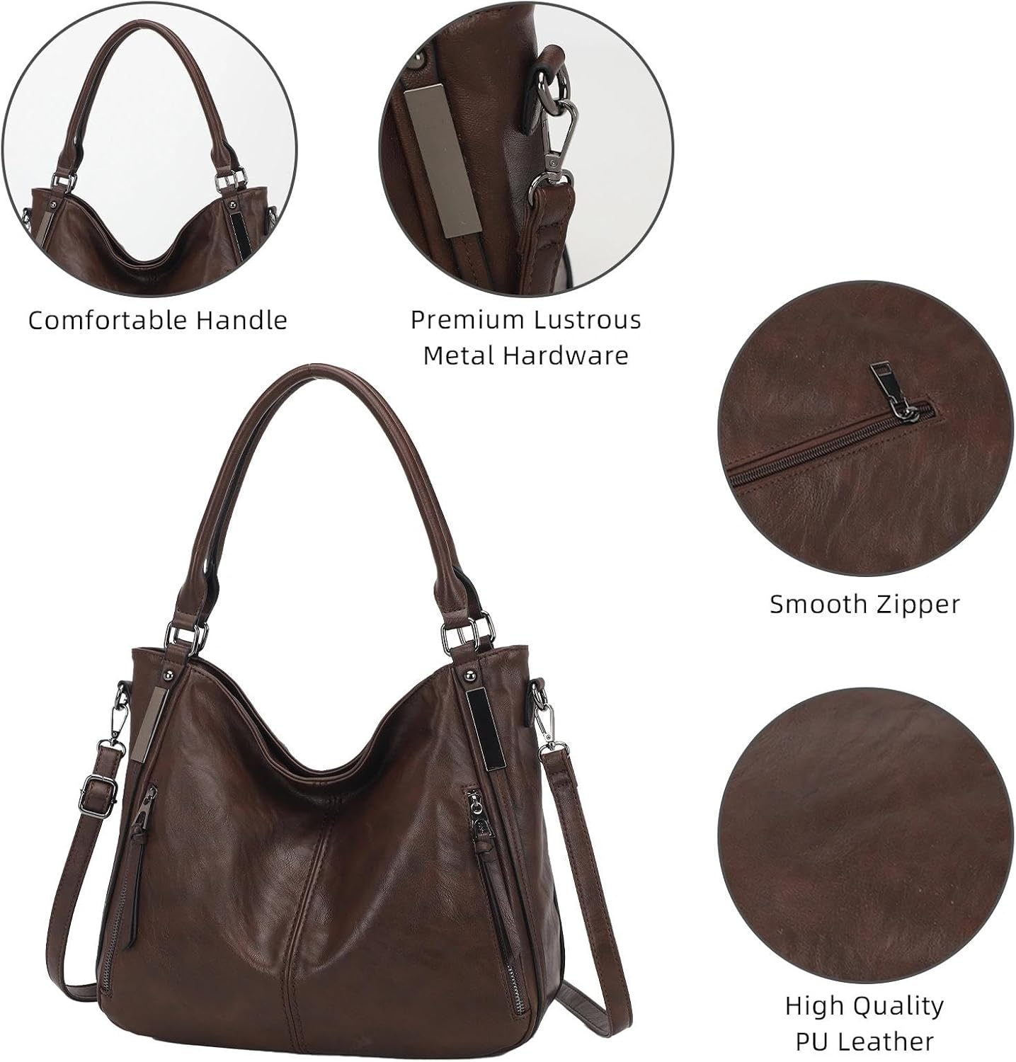 Purses for Women Shoulder Handbags Hobo Bags Tote Bag