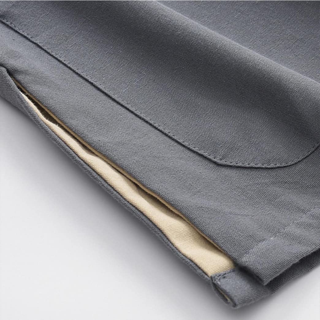 Reine Baumwolle Tai Chi Kleidung Kung Fu Anzug Männer Chinesische Kampfkunst Uniform Meditationsanzug 3-teiliges Set, Traditionelle chinesische Kleidung Männer Tang-Anzug