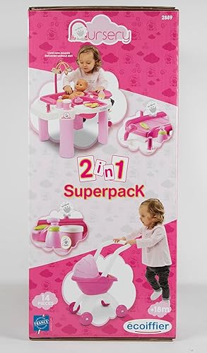 Miniatura 5 de Ecoiffier Jouets 4345 - Carrito de jardín lleno - Juego al aire libre para niños - a partir de 18 meses - Fabricado en Francia