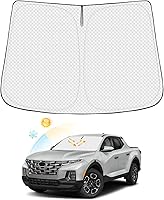 Vista 55 de Parasol para parabrisas para Ford Escape 2020-2025 2026, accesorios gruesos de 6 capas plegables para ventana delantera, protector de visera solar