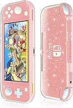 Moxiaomo Protective Case, Liquid Crystal Glitter Bling Soft TPU Cover with Shock-Absorption and Anti-Scratch Protective Case-for Nintendo Switch Lite 2019