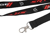 Vista 3 de Detroit Shirt Company Dodge SRT Hellcat Redeye - Soporte para insignia con cierre de mosquetón giratorio