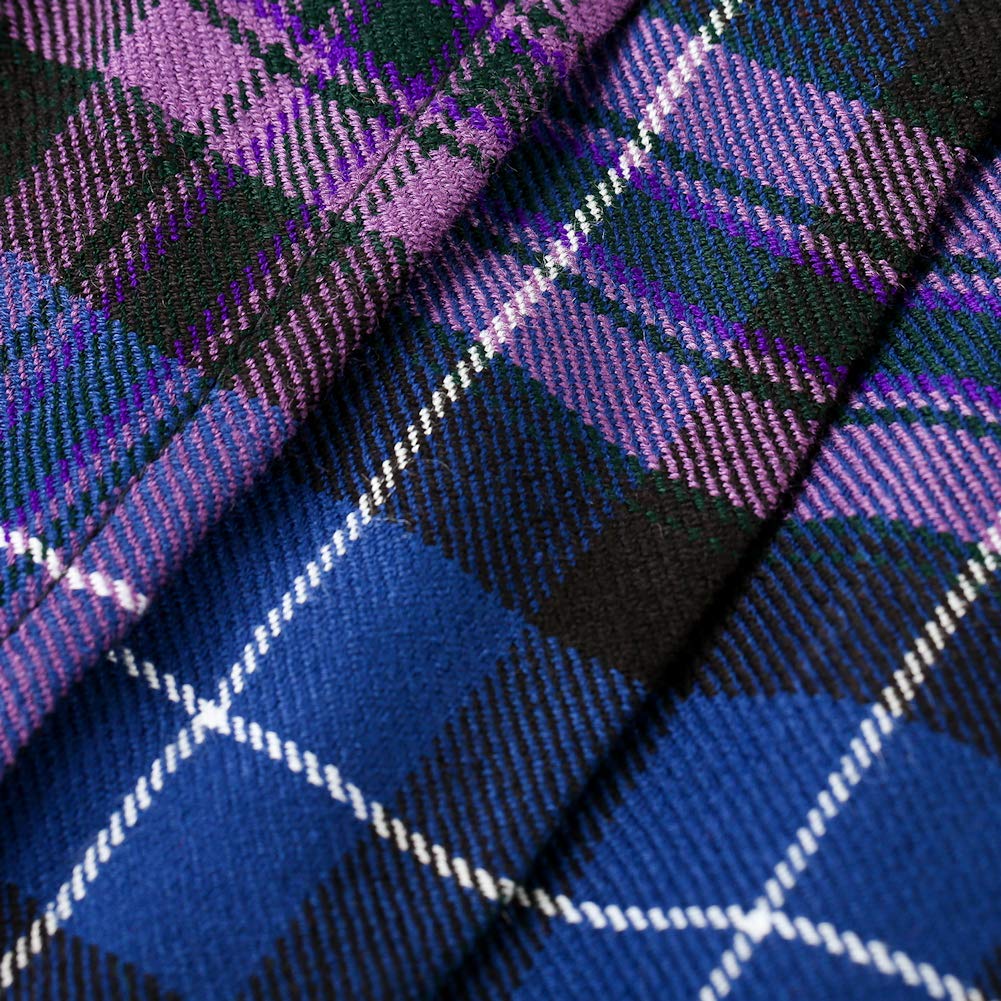Tartanista - Kilt Irlandese 42cm (16.5”) - Fascette in Pelle - Verde