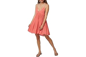 Women's Saltwater Solids Tank Dress Cover-Up