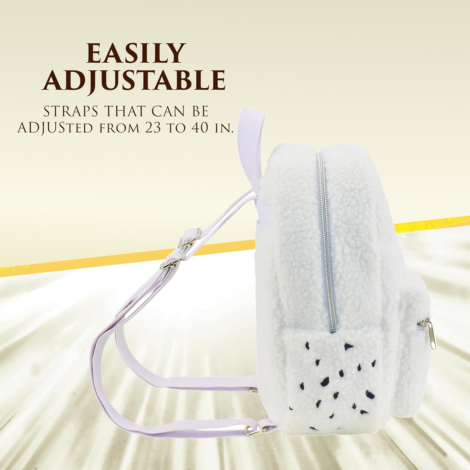 Harry Potter Mini Backpack, Hedwig Owl Small Travel Bag for Men and Women, Adjustable Shoulder Straps, Multi, 11 Inch