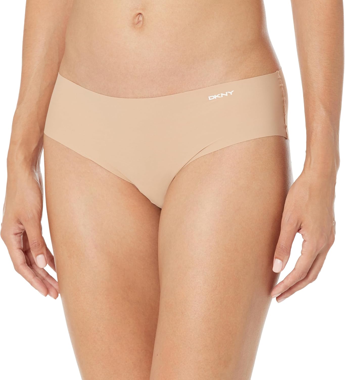 DKNY Women's Litewear Cut Anywhere Hipster Panties 3 Pack Multipack - Image 2