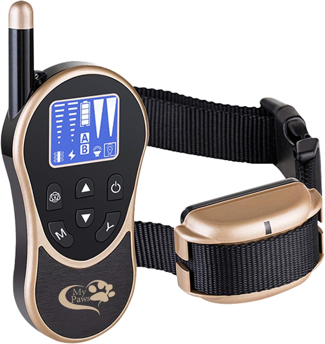 Dog Training Collar (Gold)
