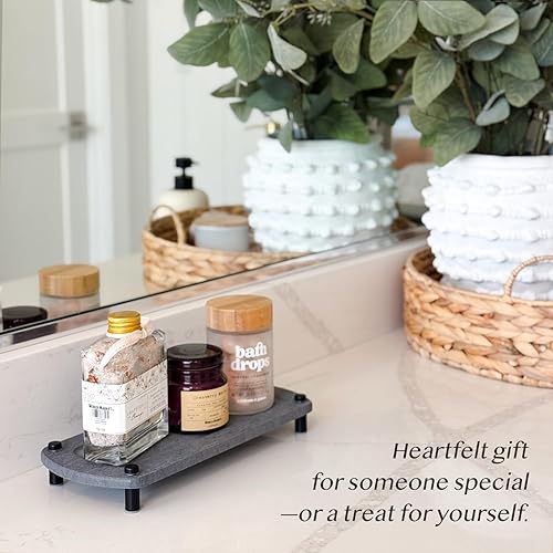 Miniatura 9 de Organizador de fregadero de secado instantáneo de 2 piezas, esponja de secado rápido y dispensador de jabón para encimera de cocina y baño, pies de